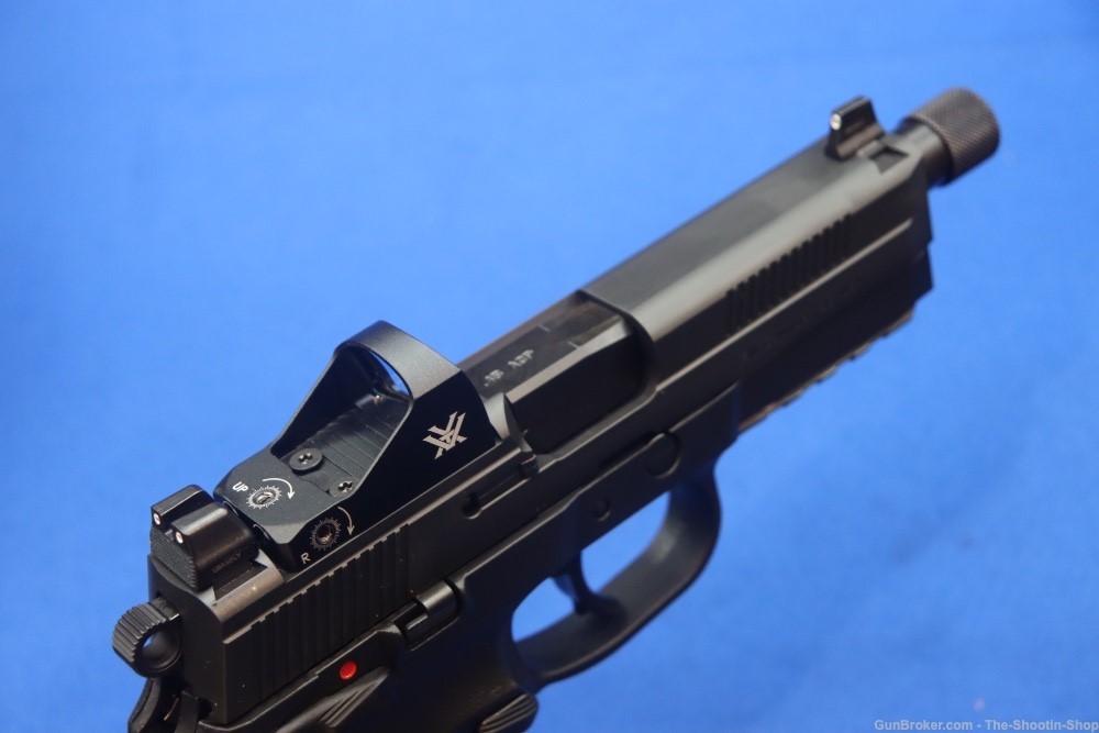 FN FNX45 Tactical Pistol 45ACP THREADED 15RD BLK FNX45T VORTEX VIPER FNX -img-10