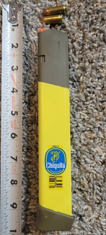 Chiquita Banana Clip 33 round Glock 9mm Magazine 9x19 9mm Luger 33rd-img-1