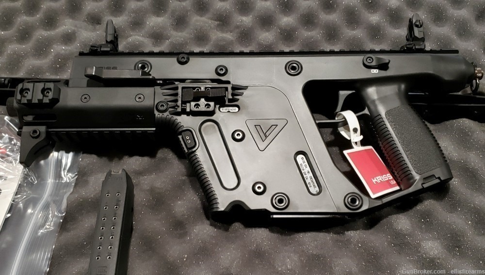 Kriss Vector SDP-E Enhanced G2 6.5" Threaded MK5 Rail Black 9mm  On sale!-img-1