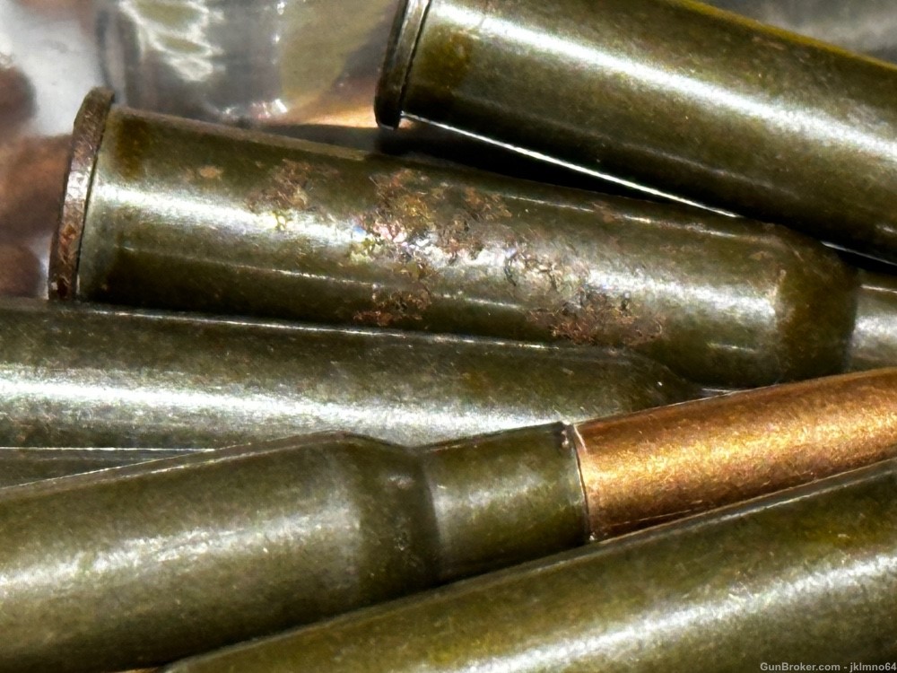 24 rounds of 6.5×54mm Mannlicher–Schönauer 6.5×54 6.5 Greek milsurp ammo-img-2