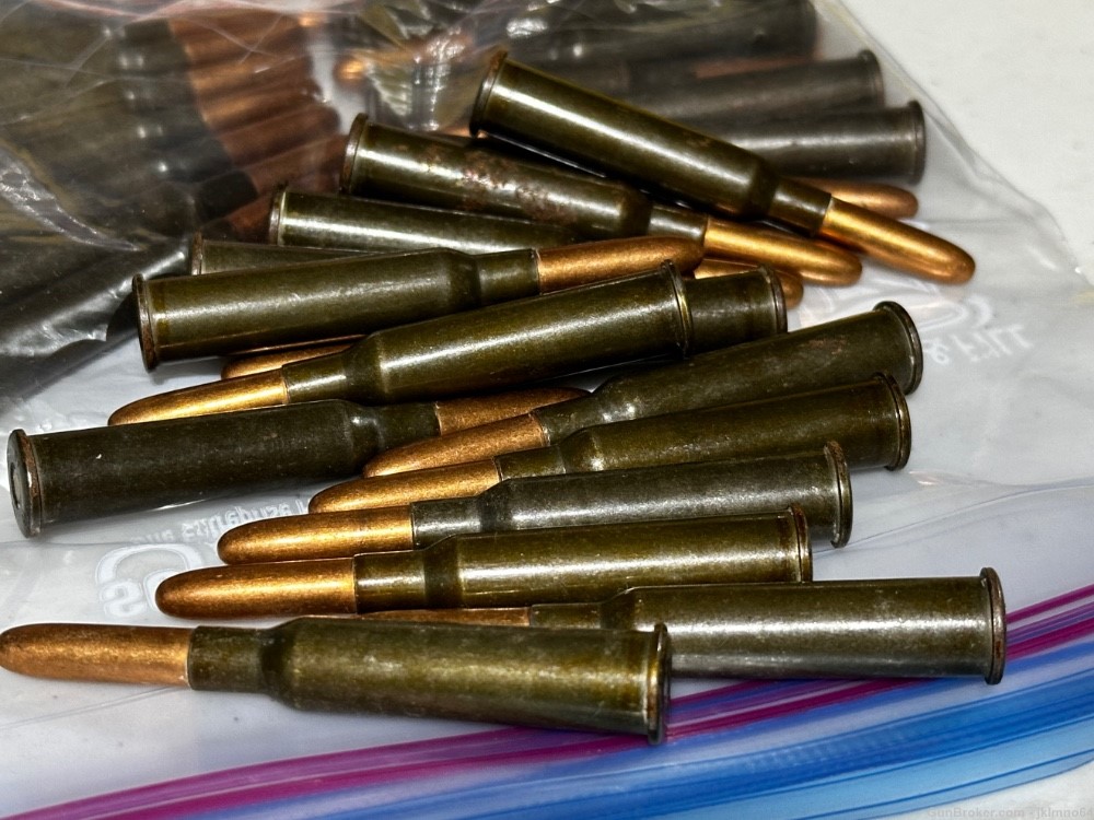 24 rounds of 6.5×54mm Mannlicher–Schönauer 6.5×54 6.5 Greek milsurp ammo-img-3