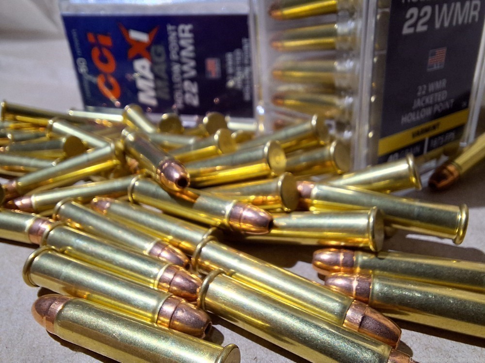 22WMR AMMO CCi Maxi Mag 22 WMR HP hollow point 40gr ammunition bullets BULK-img-3