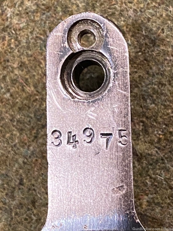 WWII German K98K Mauser Trigger Guard and Floor Plate Matching Numbers-img-14