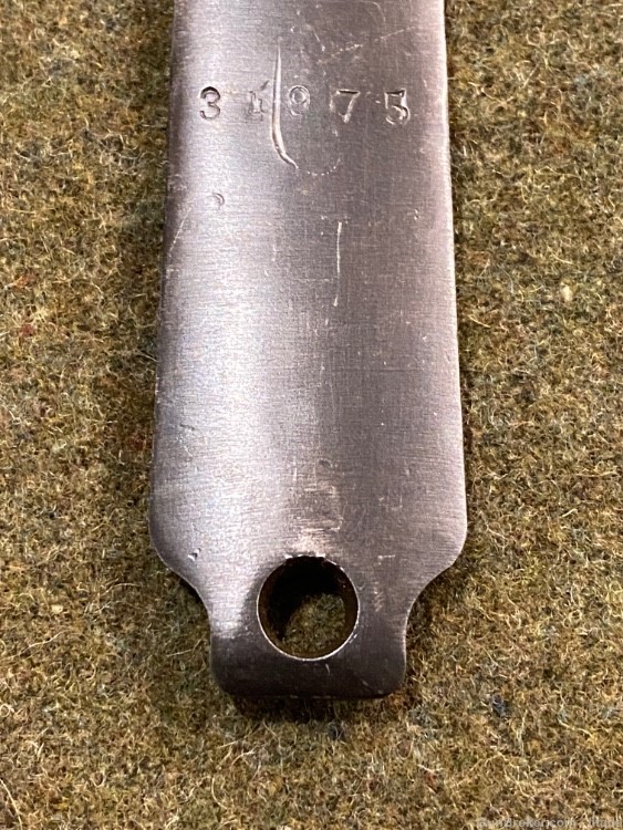 WWII German K98K Mauser Trigger Guard and Floor Plate Matching Numbers-img-3