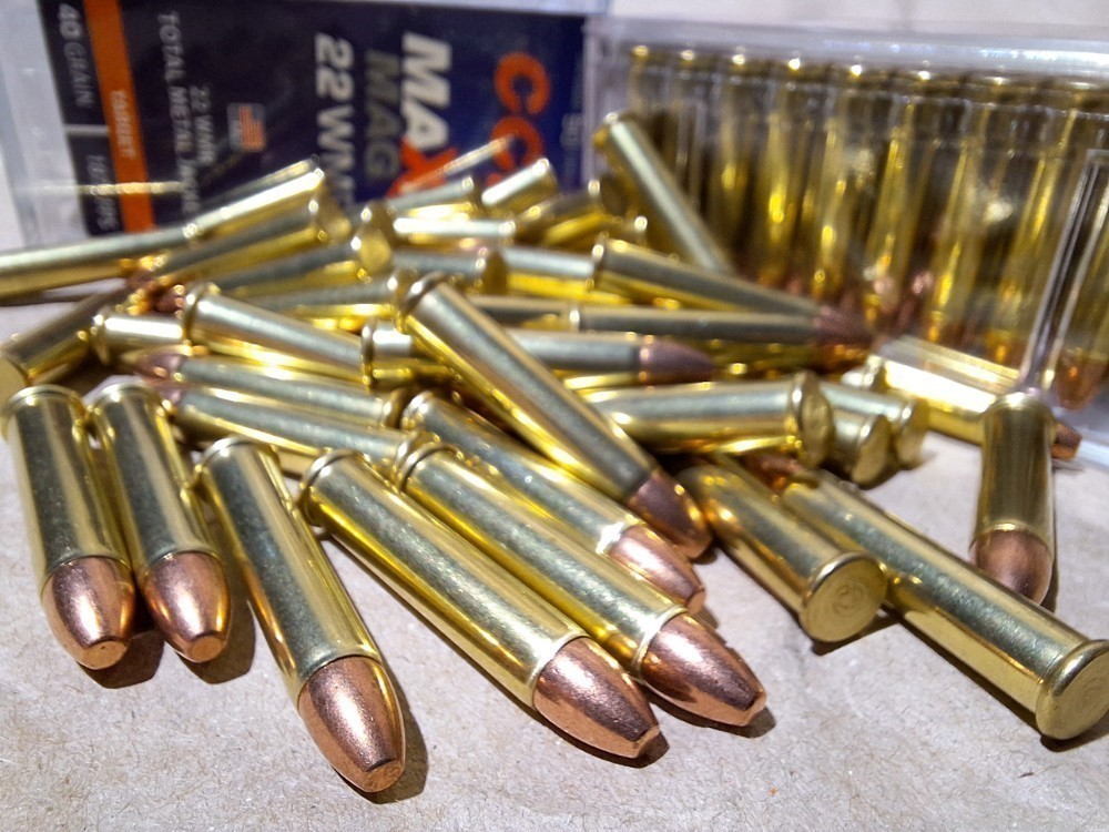 22WMR CCi Maxi Mag AMMO 22 WMR rimfire 40gr FMJ 100rnds rifle ammunition-img-3