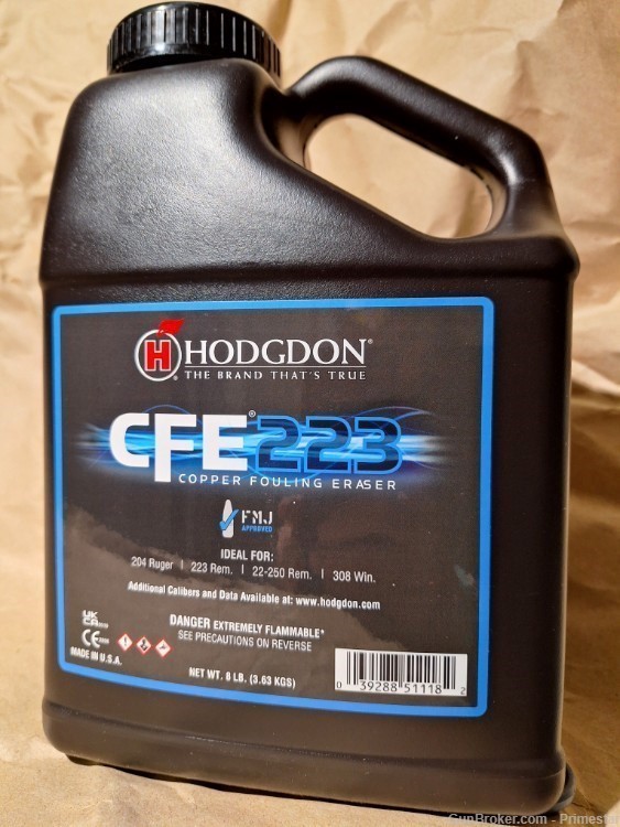 CFE223 8LB POWDER reloading gun smokeless CFE 223 Hodgdon 308 WIN 556 8LBS-img-1