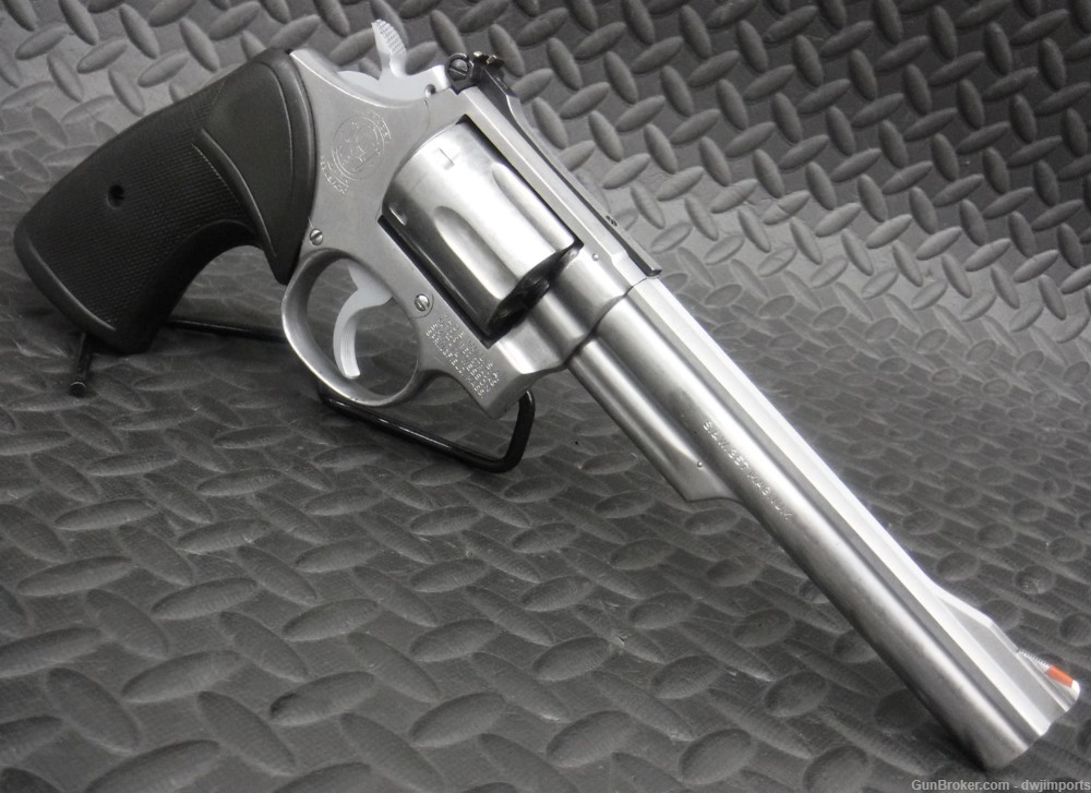 S&W 66-1 .357 Magnum 6" Stainless Steel-img-0