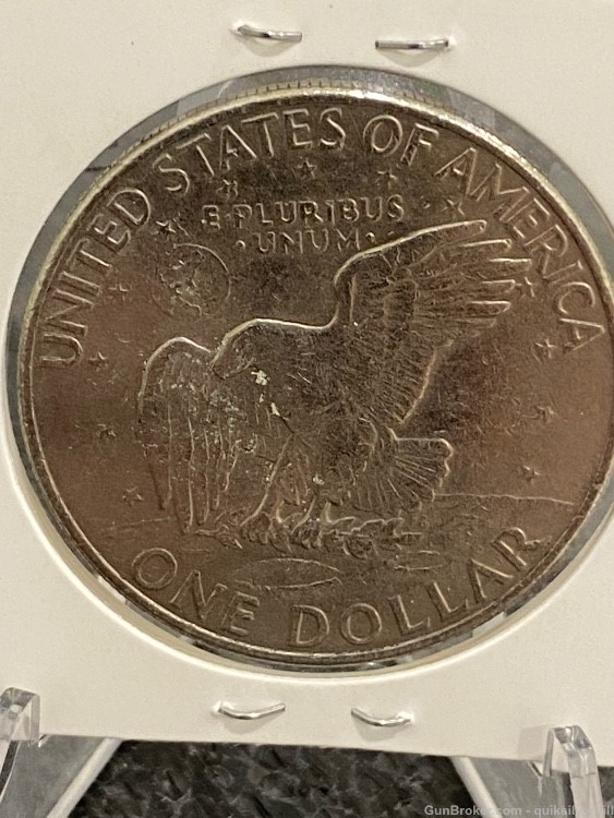 Beautiful 1972 D Dwight “Ike” Eisenhower Dollar Coin-img-3