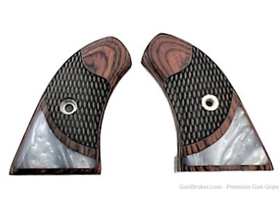 North American Arms NAA Grips for Magnum model Rosewood White Pearl 