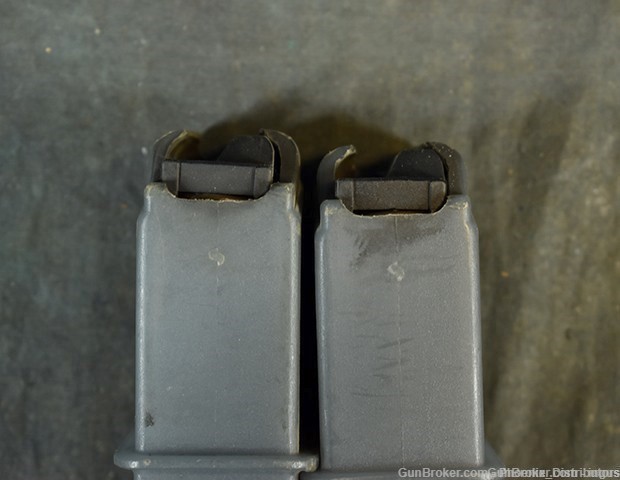 (2 TOTAL) HECKLER & KOCH MP5 40S&W 30RD MAG HK MP5 10MM 30 ROUND LE MARKED-img-1