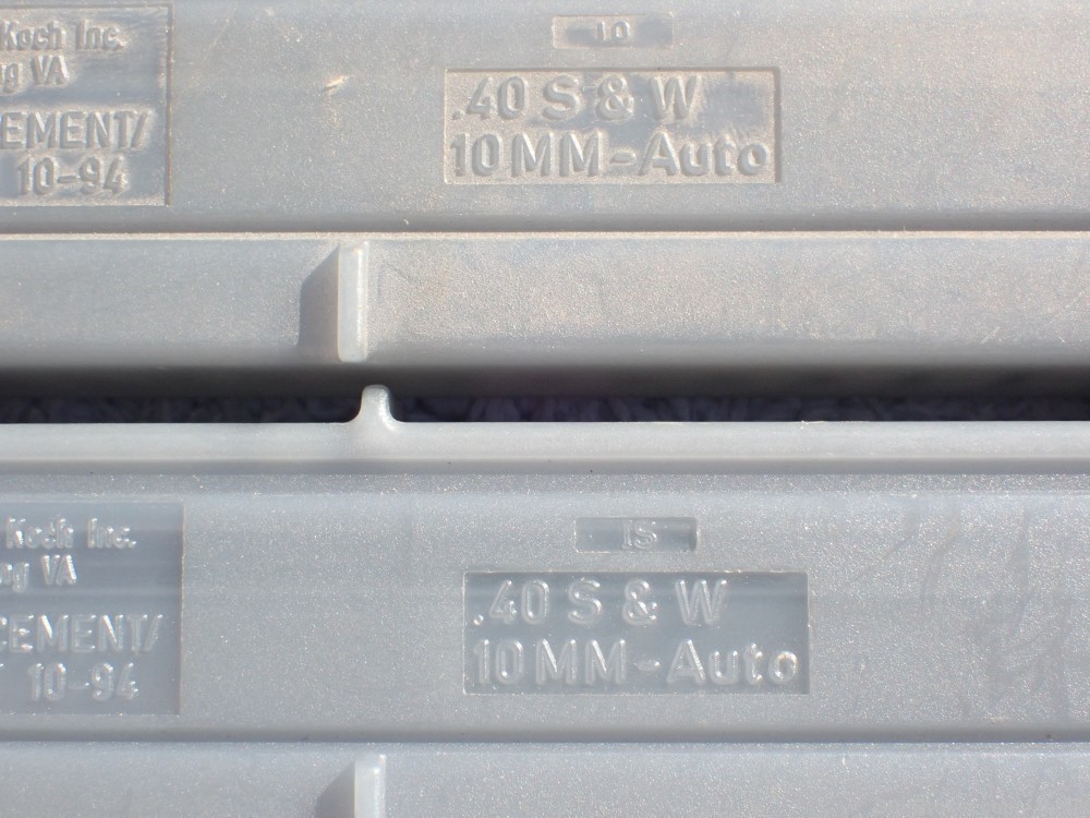 (2 TOTAL) HECKLER & KOCH MP5 40S&W 30RD MAG HK MP5 10MM 30 ROUND LE MARKED-img-14