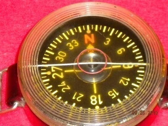 GERMAN WWII LUFTWAFFE AK39 WRIST COMPASS NICE AND COMPLETE-img-5