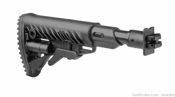 FKSB FAB Collapsable Buttstock With Shock Absorber For VEPR 12 'Molot'-img-1