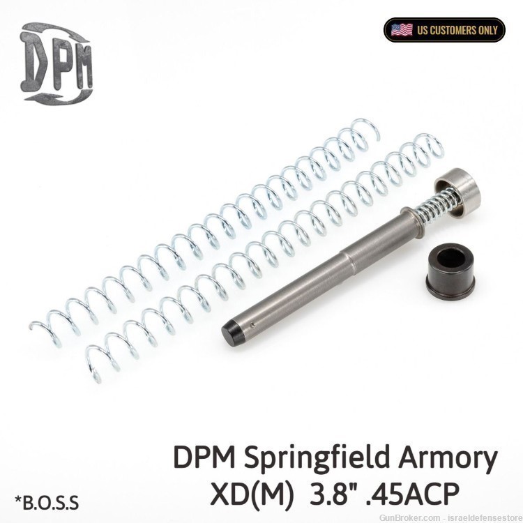 Springfield XD(M) 3.8? .45ACP Mechanical Recoil Reduction System by DPM-img-0