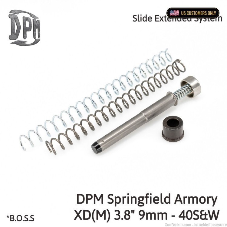 Springfield XD(M) 3.8" 9mm/40s&w Mechanical Recoil Reduction System by DPM-img-0