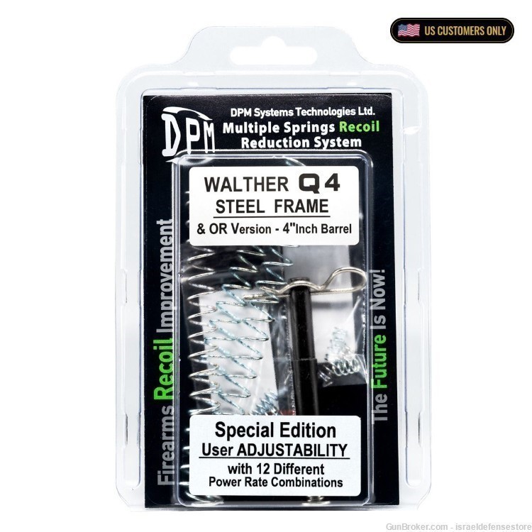 Walther Q4  (TAC/M2, OR) 4? Barrel Recoil Reduction System by DPM-img-1