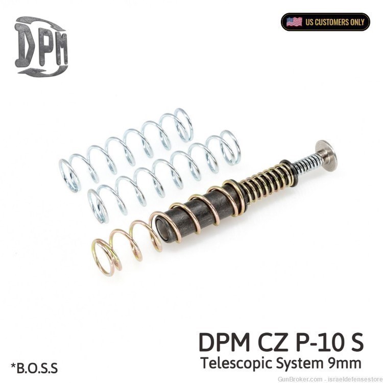CZ P-10 S Subcompact Telescopic Mechanical Recoil Reduction System by DPM-img-0