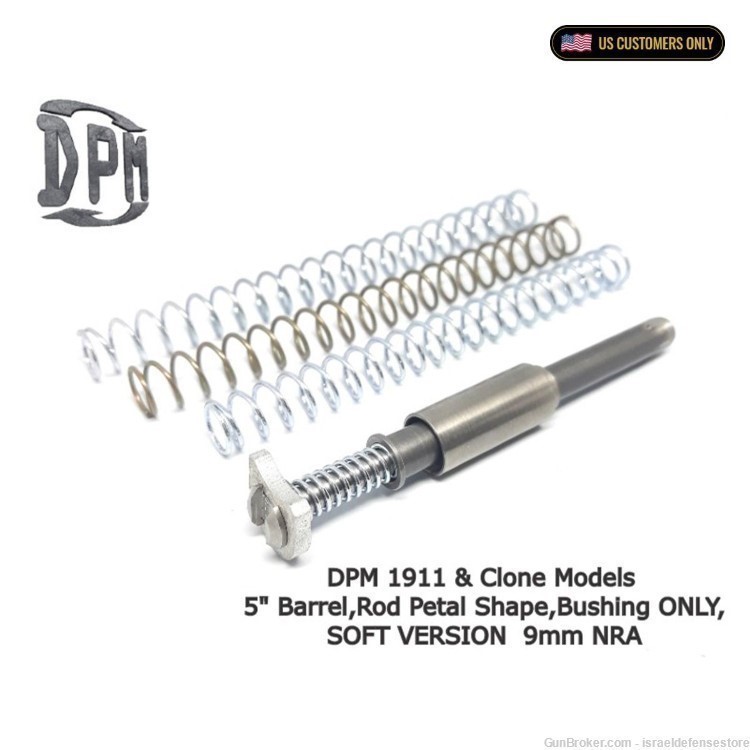 1911 5" Barrel & Clones 9mm NRA Mechanical Recoil Reduction System by DPM-img-0