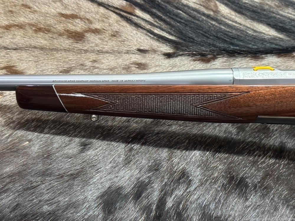 FREE SAFARI, NEW BROWNING X-BOLT WHITE GOLD MEDALLION 270 WIN GREAT WOOD-img-11