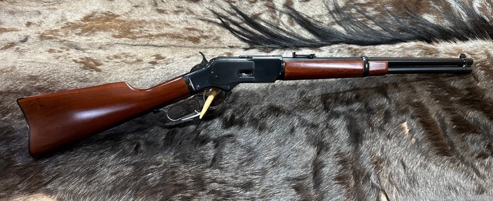 NEW 1873 WINCHESTER RIFLE 357 MAG 18" US MARSHALL INDIAN TERR CIMARRON-img-1