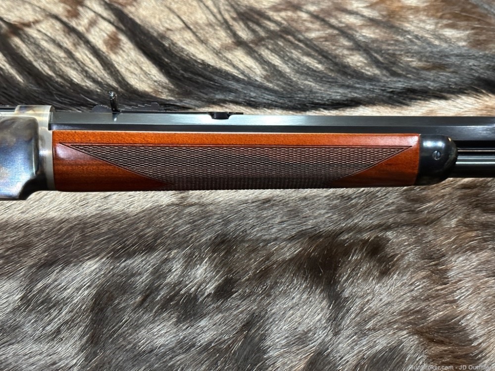 NEW 1873 WIN SPORTING RIFLE 45 COLT 18" CHECKERED GREAT WOOD CIMARRON -img-4