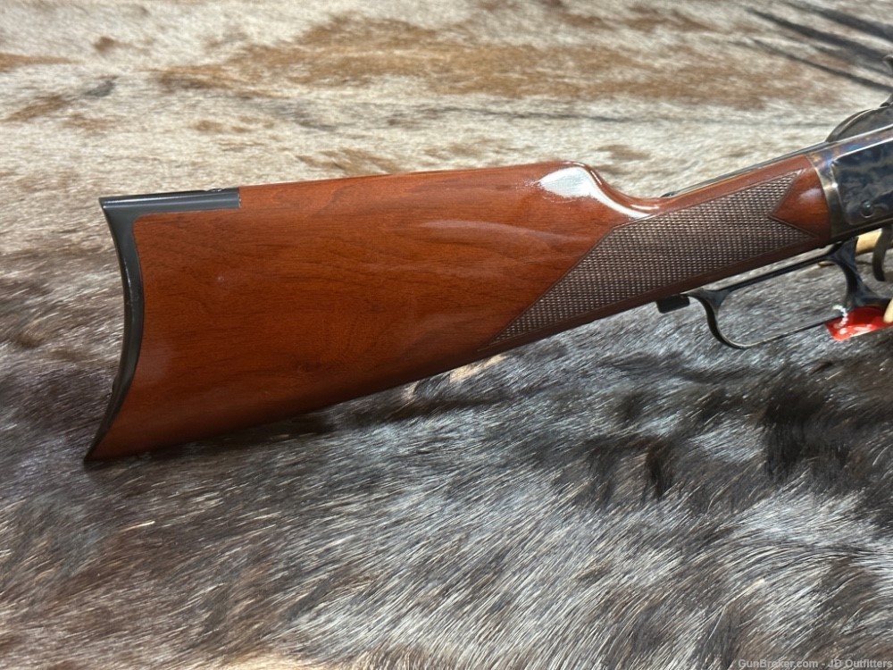 NEW 1873 WINCHESTER SPORTING RIFLE 45 COLT 18" CHECKERED UBERTI TAYLORS -img-3