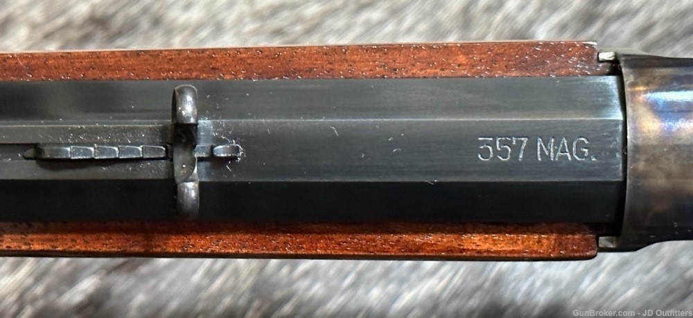NEW 1892 WINCHESTER 20" 357 MAGNUM LEVER CASE COLOR CIMARRON CHIAPPA -img-13