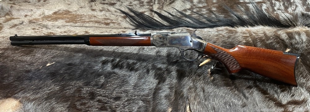 NEW 1873 WIN SPECIAL SPORTING DELUXE 357 MAG 24" GOOD WOOD CIMARRON -img-2
