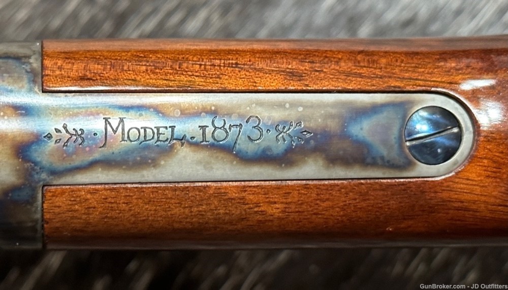 NEW 1873 WINCHESTER SPORTING RIFLE 357 MAG 38 SPECIAL STRAIGHT 20" CIMARRON-img-12
