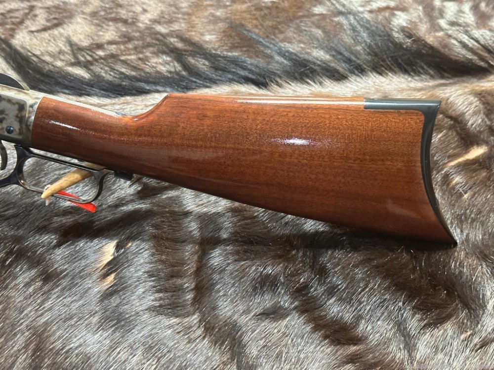 NEW 1873 WINCHESTER SPORTING RIFLE 357 MAG 38 SPECIAL STRAIGHT 20" CIMARRON-img-9