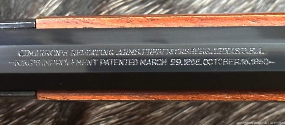 NEW 1873 WINCHESTER SPORTING RIFLE 357 MAG 38 SPECIAL STRAIGHT 20" CIMARRON-img-14