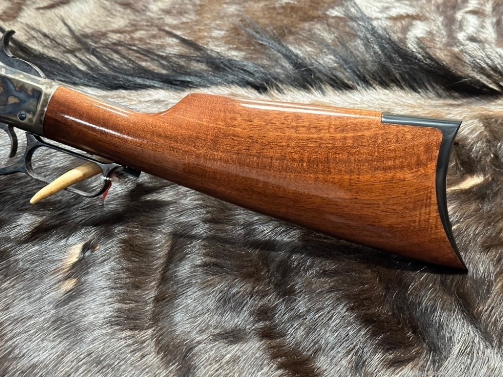 NEW 1873 WINCHESTER SPORTING RIFLE 357 MAG 38 SPECIAL STRAIGHT 20" CIMARRON-img-9