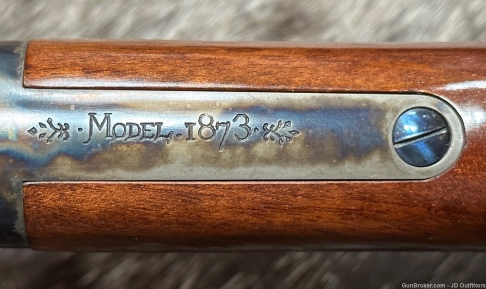 NEW 1873 WINCHESTER SPORTING RIFLE 357 MAG 38 SPL 20" GOOD WOOD CIMARRON  -img-12