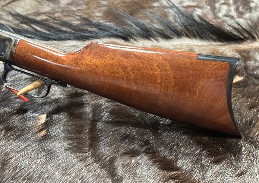 NEW 1873 WINCHESTER SPORTING RIFLE 357 MAG 38 SPL 20" GOOD WOOD CIMARRON  -img-9