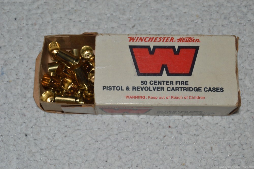 50 NEW Winchester 380 ACP Brass Shell Casings-img-3