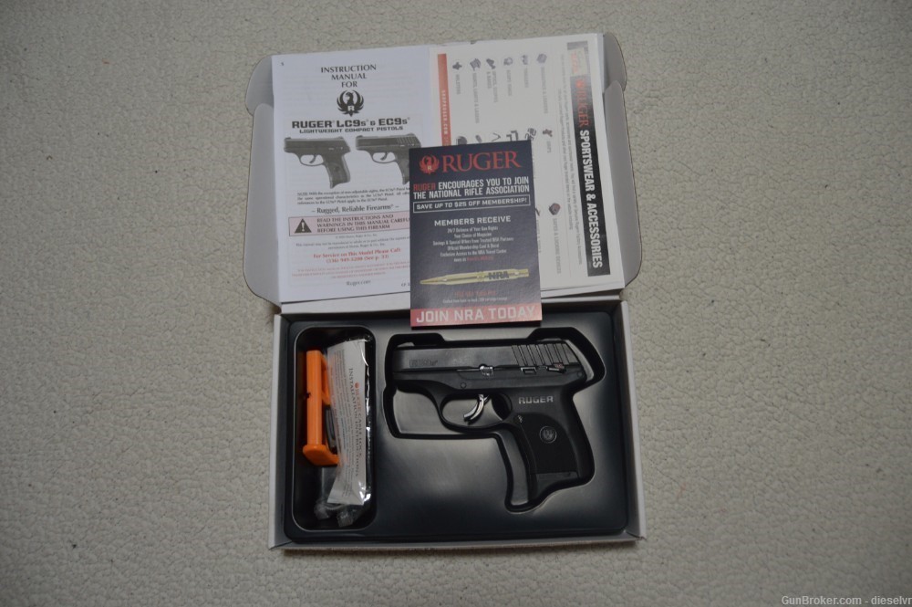NIB ? Ruger EC9s ( LC9s ) Striker Fired Sub-Compact Pistol-img-0