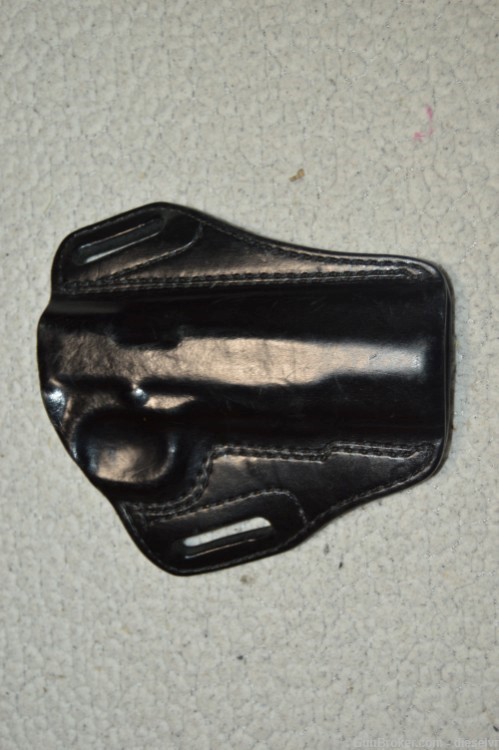Dillon Mitch Rossen Molded Leather Pancake Holster For 5" 1911 RH -img-0