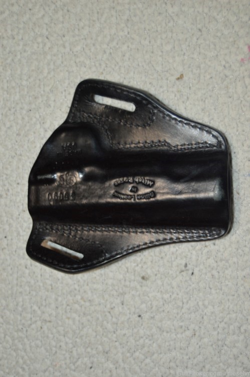 Dillon Mitch Rossen Molded Leather Pancake Holster For 5" 1911 RH -img-1