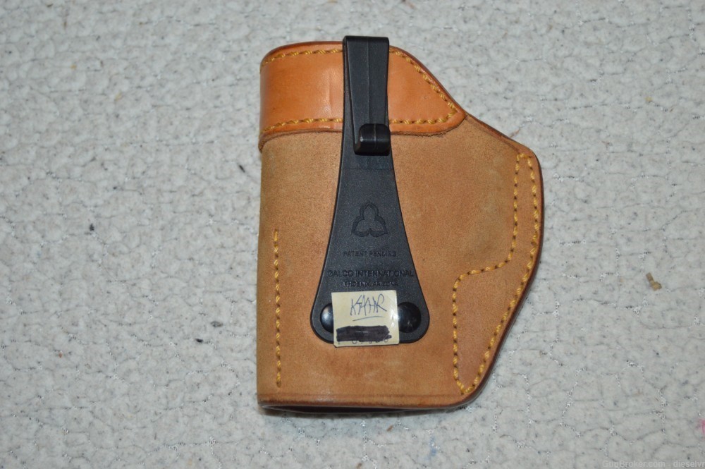 Left Hand Galco Tuckable IWB Horse Hide Kahr Holster A519H-img-0