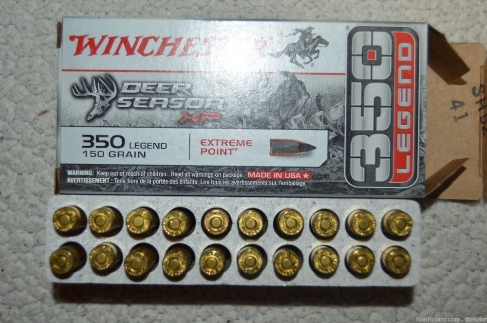 3 BOXES / 60 Rounds Winchester 350 Legend Ammunition-img-7