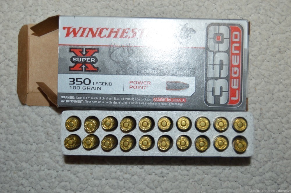 3 BOXES / 60 Rounds Winchester 350 Legend Ammunition-img-2