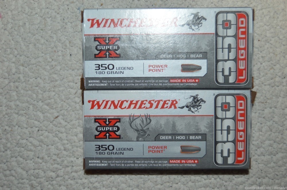 3 BOXES / 60 Rounds Winchester 350 Legend Ammunition-img-3