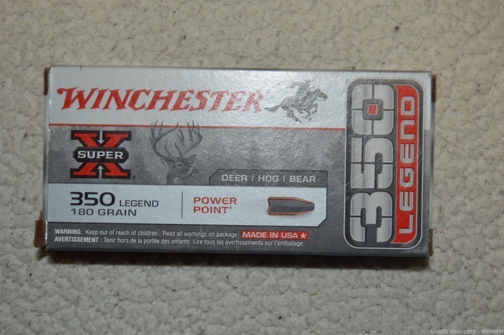 3 BOXES / 60 Rounds Winchester 350 Legend Ammunition-img-0