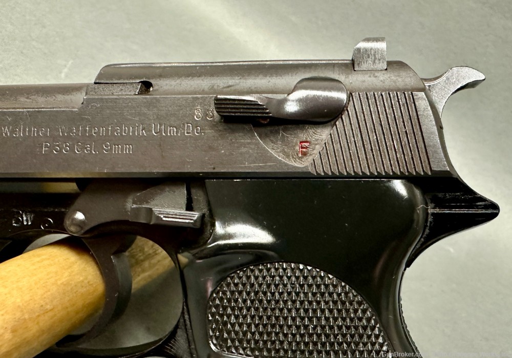 Early West German Bundeswehr Issued Walther P38 Pistol-img-14