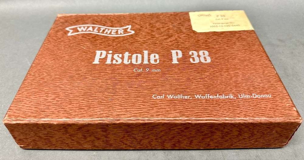 Early West German Bundeswehr Issued Walther P38 Pistol-img-60