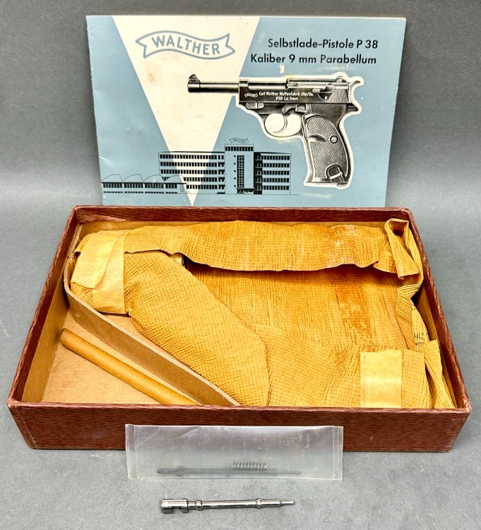 Early West German Bundeswehr Issued Walther P38 Pistol-img-61
