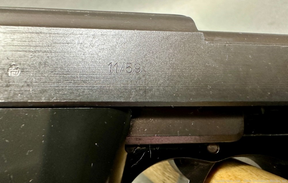 Early West German Bundeswehr Issued Walther P38 Pistol-img-22