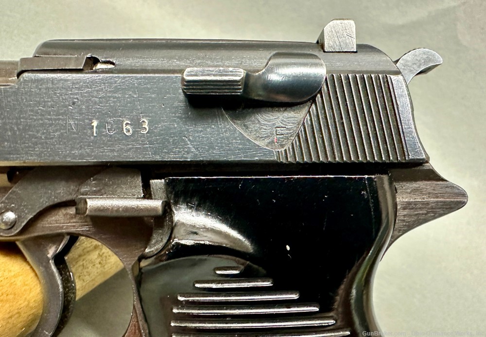 East German VOPO issue WWII Spreewerk CYQ P38 Pistol-img-18