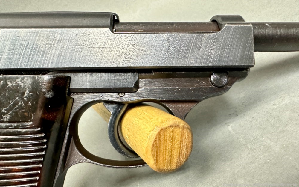 East German VOPO issue WWII Spreewerk CYQ P38 Pistol-img-31