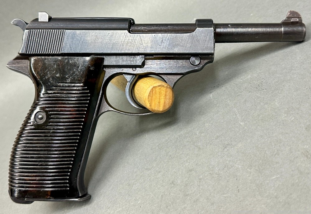 East German VOPO issue WWII Spreewerk CYQ P38 Pistol-img-22